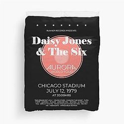 Daisy Jones & The Six - Aurora World Tour Classic T-Shirt Duvet Cover
