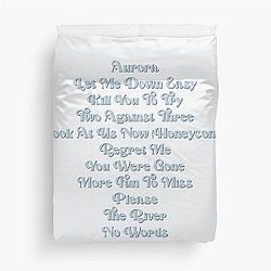 Aurora Daisy Jones & The Six tracklist tv show Duvet Cover