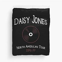 Daisy Jones and the Six North American Tour 1976 77 Duvet Cover