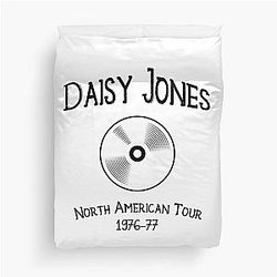 Daisy Jones & the Six - North American Tour 1976-77 Duvet Cover