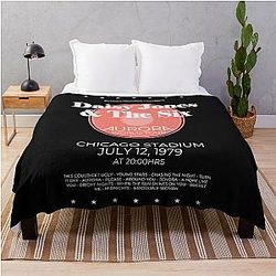Daisy Jones & The Six Aurora Classic T-Shirt Throw Blanket