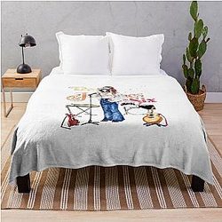 Daisy Jones & The Six by Taylor Jenkins Reid throw blanket