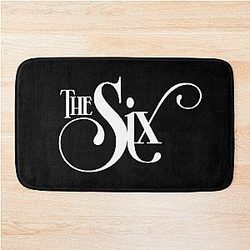 Daisy Jones & The Six Black Bath Mat