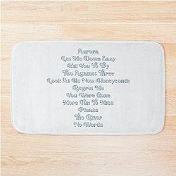 Aurora Daisy Jones and the Six tracklist Bath Mat