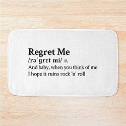 Daisy Jones & The Six Aesthetic Lyrics Bath Mat