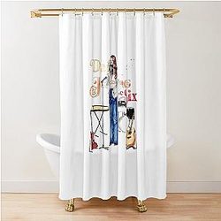 Daisy Jones & The Six by Taylor Jenkins Reid Shower Curtain