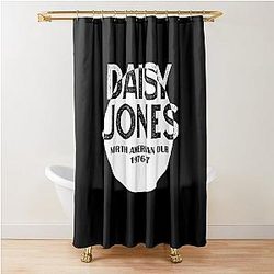 Daisy Jones & the Six North American Tour 1976-77 Shower Curtain