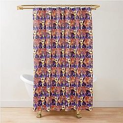 Psychedelic Daisy Jones & The Six Shower Curtain