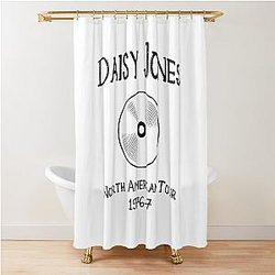 Daisy Jones & the Six - North American Tour 1976-77 Shower Curtain