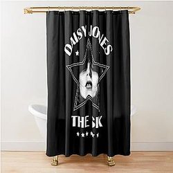 Daisy Jones & the Six Vintage Band Shower Curtain