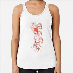 Daisy Jones & the Six Vintage Red Racerback Tank Top