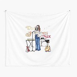 Daisy Jones & The Six by Taylor Jenkins Reid Tapestry