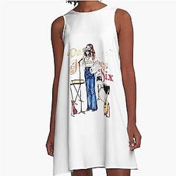 Daisy Jones & The Six by Taylor Jenkins Reid A Line Dress
