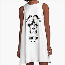 Daisy Jones and the Six Vintage Band A-Line Dress