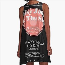 Daisy Jones & The Six Aurora World Tour Classic A-Line Dress