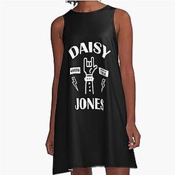 Daisy Jones & the Six - North American Tour A-Line Dress becomes:
Daisy Jones & the Six - North American A-Line Dress