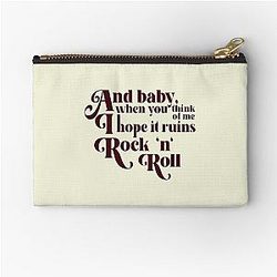 Daisy Jones & The Six Riley Keough Aesthetic Lyrics Pouch