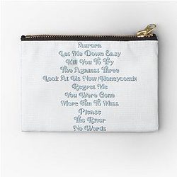 Aurora Daisy Jones & The Six tracklist TV show zipper pouch