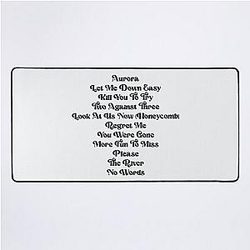 Aurora Daisy Jones & The Six tracklist TV show Desk Mat