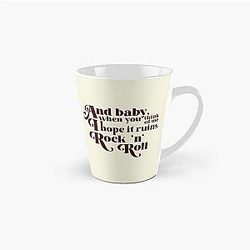 Daisy Jones & The Six Riley Keough Aesthetic Lyrics Tall Mug