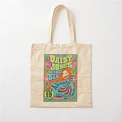 Daisy Jones and the Six Concert Poster Cotton Tote Bag