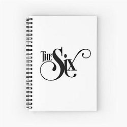 Daisy Jones and the Six Aesthetic Merch Spiral Notebook