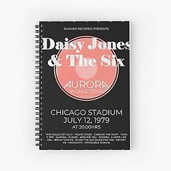 Daisy Jones & The Six Aurora World Tour Poster Classic T-Shirt Notebook