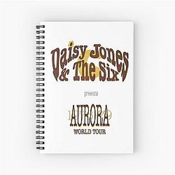 Band tee Daisy Jones and the Six Spiral Notebook