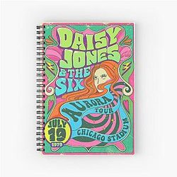 Daisy Jones & The Six Concert Poster Notebook