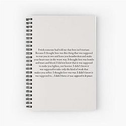 Daisy Jones & The Six Spiral Notebook