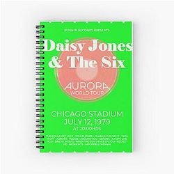 Daisy Jones & The Six - Aurora World Tour Poster Classic T-Shirt Notebook