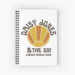 Daisy Jones and the Six Aurora Notebook