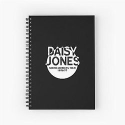 Daisy Jones & the Six North American Tour 1976-77 Spiral Notebook