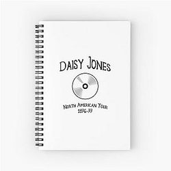 Daisy Jones & the Six - North American Tour 1976-7 Spiral Notebook