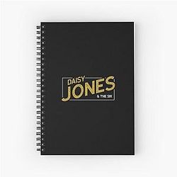 Daisy Jones & the Six Vintage Spiral Notebook