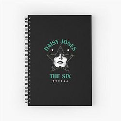 Daisy Jones & the Six Vintage Band Spiral Notebook