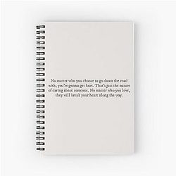 Daisy Jones & The Six Spiral Notebook