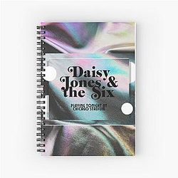 Daisy Jones and the Six Vintage Print Notebook