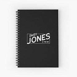 Daisy Jones & the Six - Vintage Spiral Notebook