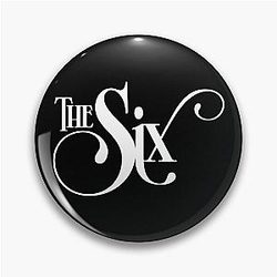 Daisy Jones & The Six Aesthetic Merchandise Black Pin