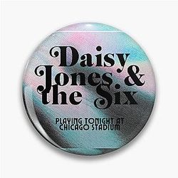 Daisy Jones and the Six Vintage Print Pin