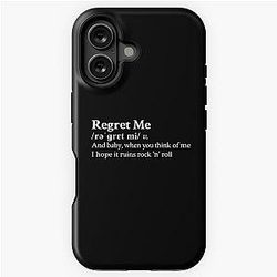 Daisy Jones & The Six Riley Keough Aesthetic Lyrics Black iPhone Case