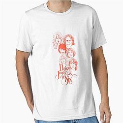 Daisy Jones & the Six Vintage Red Illustration Essential T-Shirt