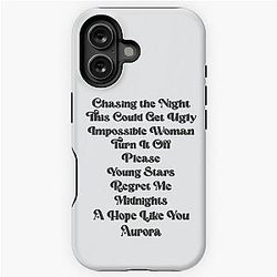 Aurora Daisy Jones & the Six tracklist book Tough Case