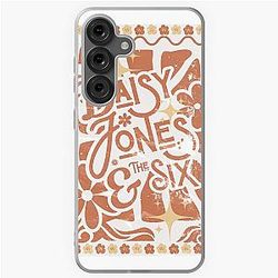 daisy jones & the six vintage poster design Samsung Galaxy Soft Case