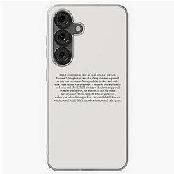 Daisy Jones & The Six quote Samsung Galaxy Soft Case
