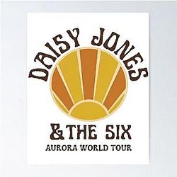 Daisy Jones & the Six Aurora World Poster