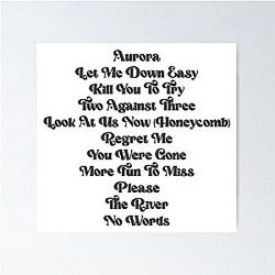 Aurora Daisy Jones & The Six Poster