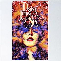Psychedelic Daisy Jones & the Six Poster
