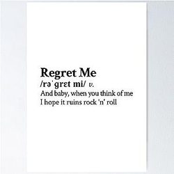 Daisy Jones & The Six Riley Keough Aesthetic Lyrics Poster